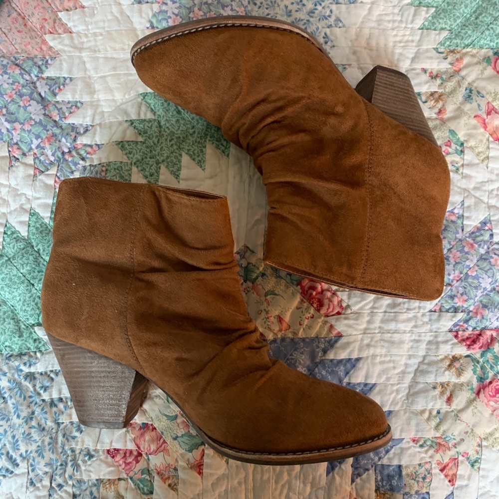 dsw heeled booties